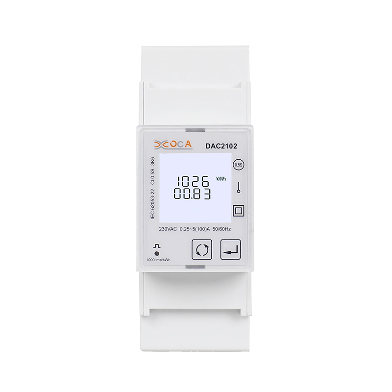 Dac2102 Medidor de energía eléctrica Modbus inteligente monofásico