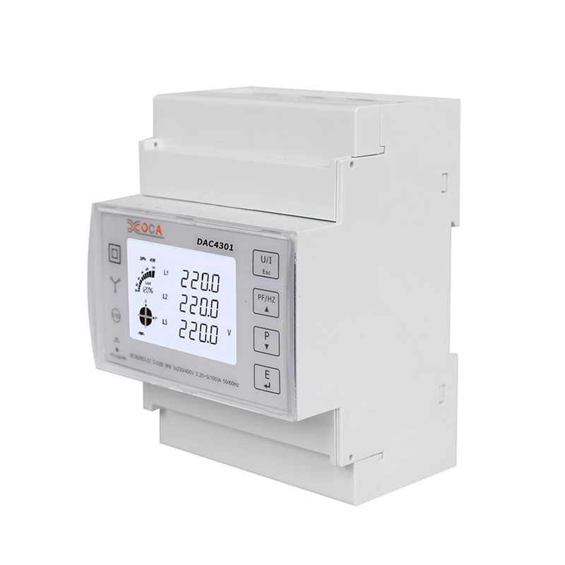 Dac4301 Modbus trifásico Nueva tecnología Medidor de electricidad inteligente