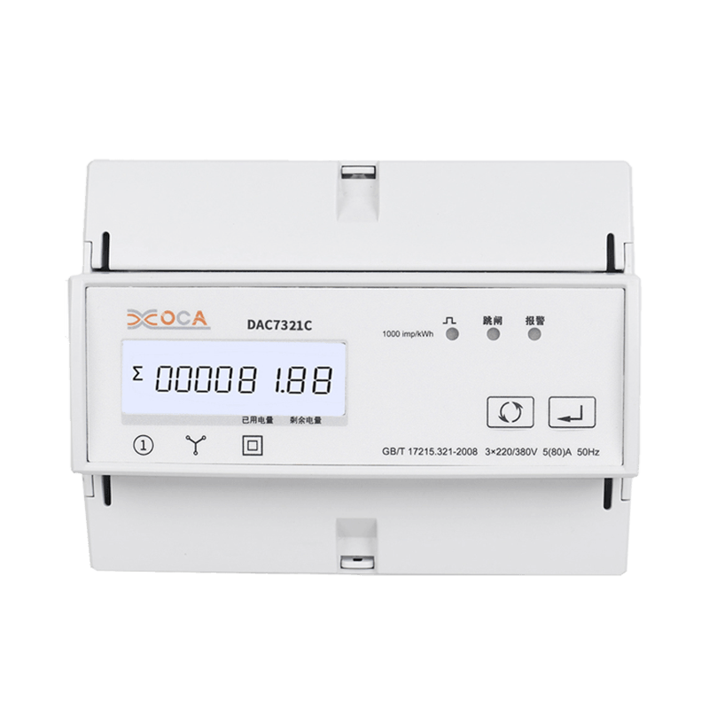 Dac7321c Modbus de control remoto trifásico medidor de electricidad inteligente