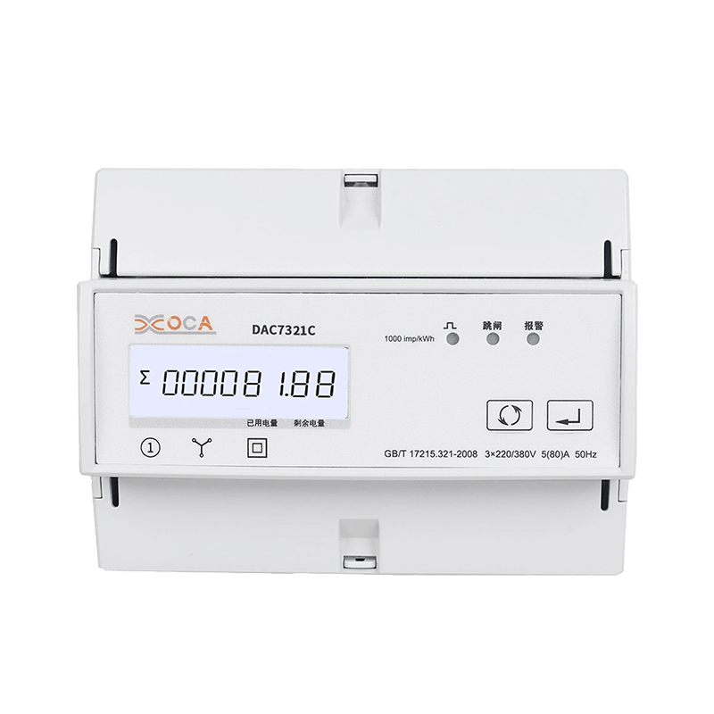 Dac7361c Tuya Zigbee Medidor de energía de control remoto digital inteligente