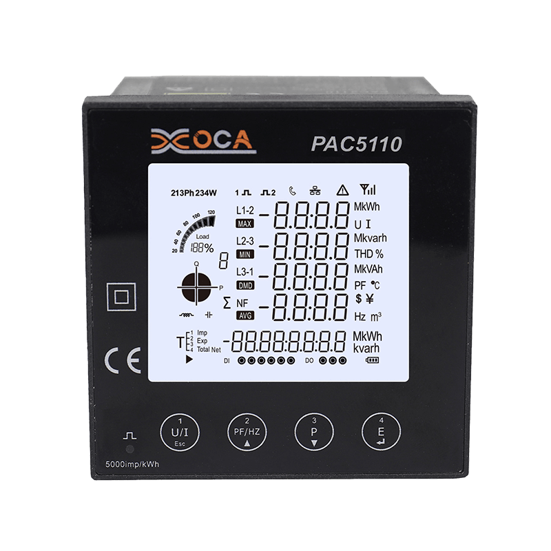 Medidor de potencia prepago LCD WiFi digital inteligente PAC5110