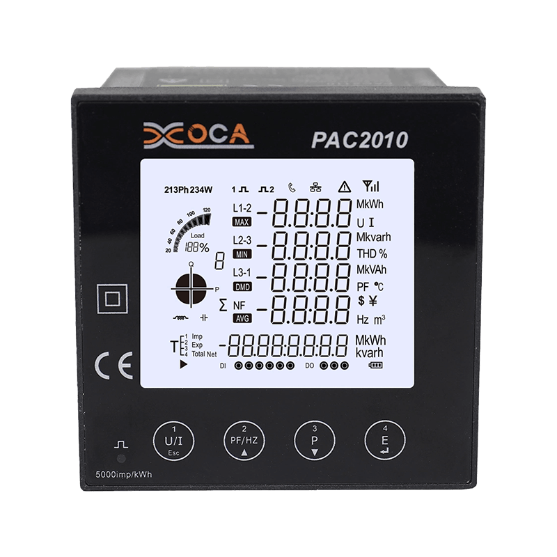 Medidor de electricidad WiFi inteligente Modbus PAC2100